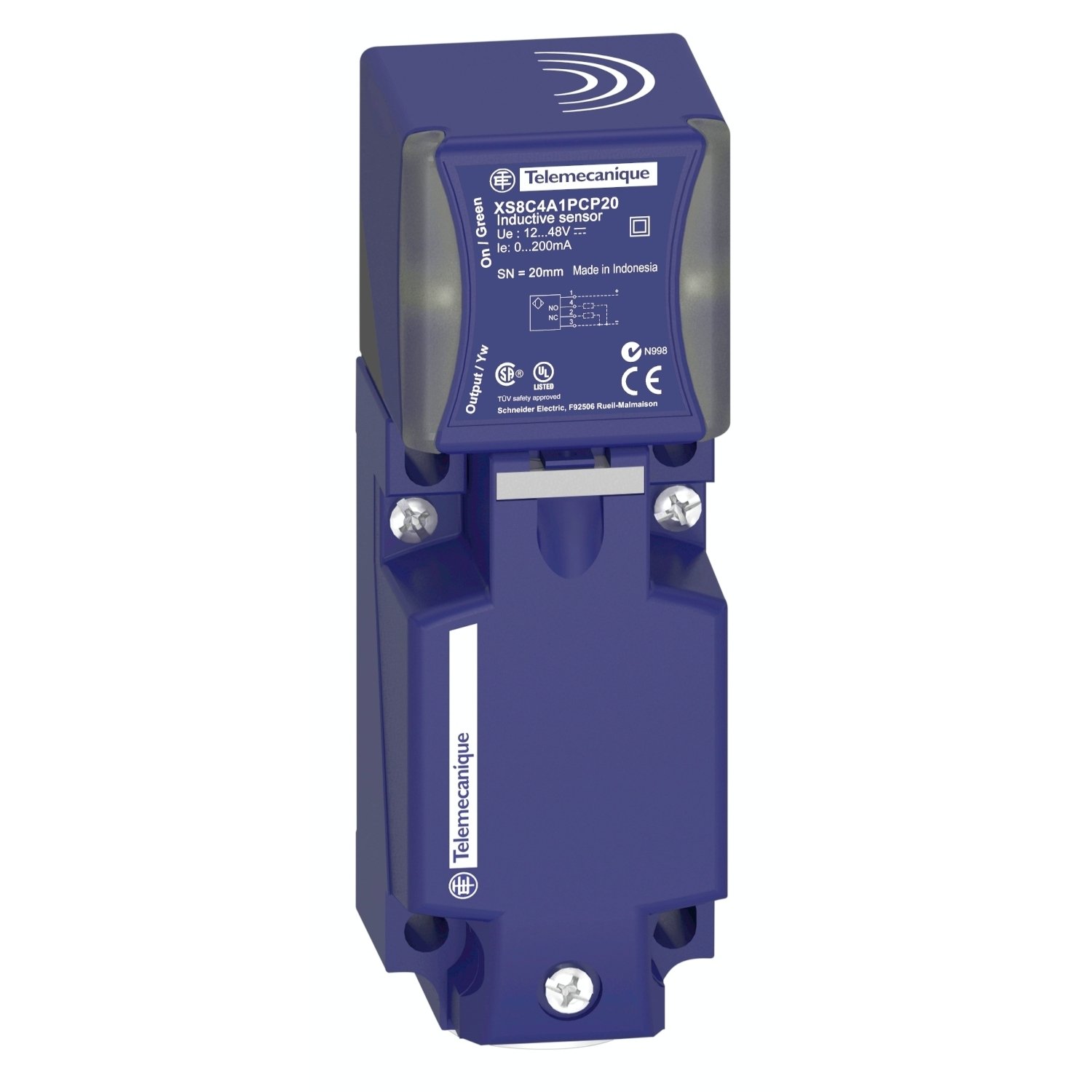Telemecanique Sensors Endüktif Sensör Kübik Format Sn 20mm XS8C4A1PCG13