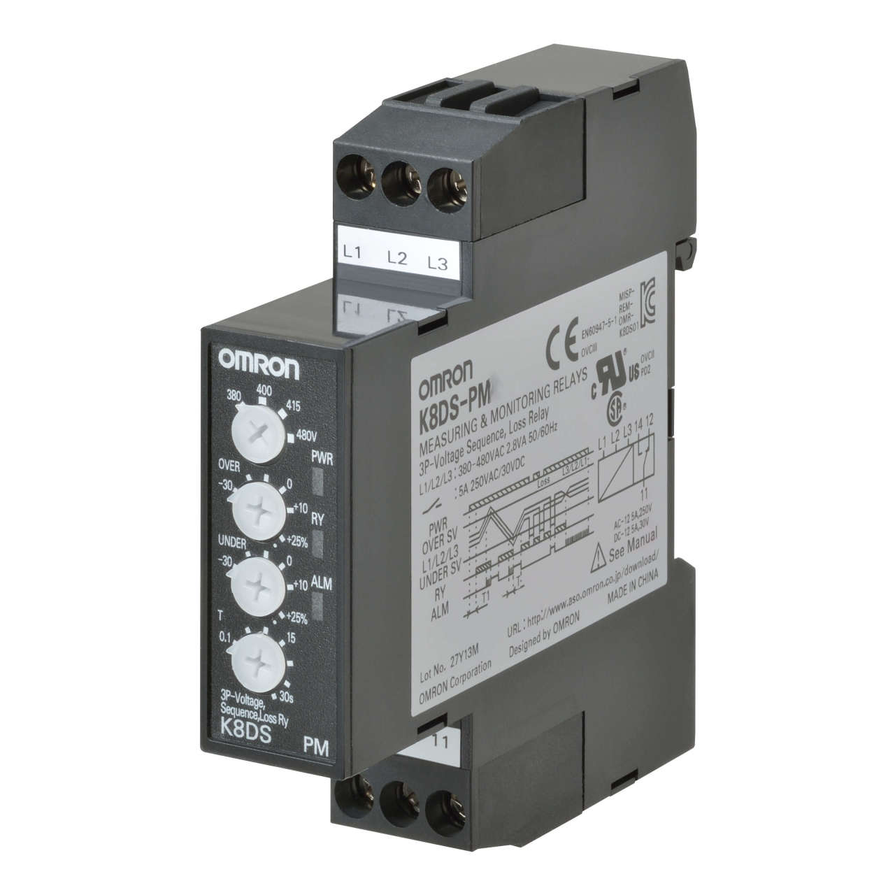 Omron İzleme Rölesi K8DS-PZ2