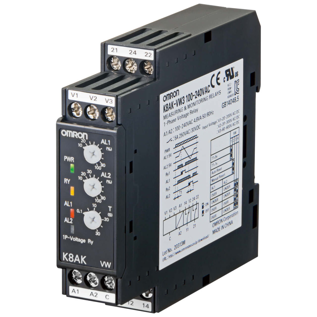 Omron İzleme Rölesi K8AK-PM1