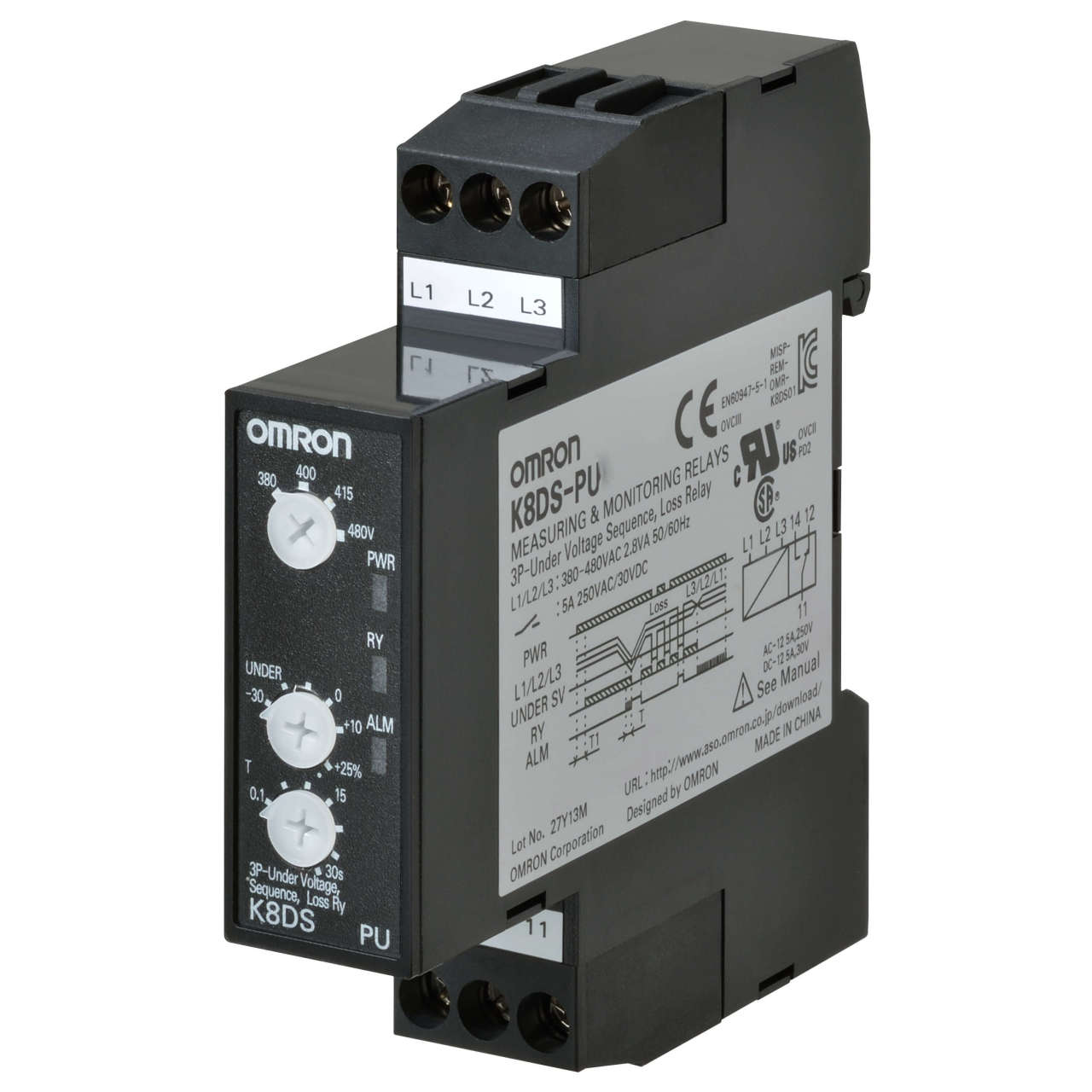 Omron İzleme Rölesi K8DS-PU2