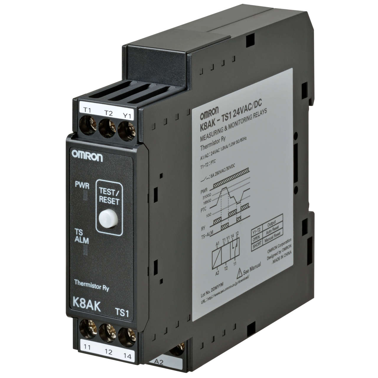 Omron İzleme Rölesi K8AK-TS1 100-240VAC
